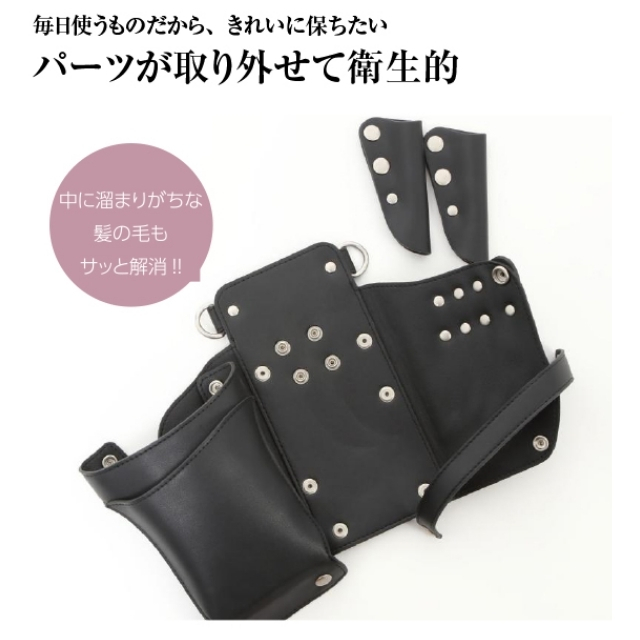 DEEDS シエーナ アイボリーホワイト シルバー金具 シボ素材