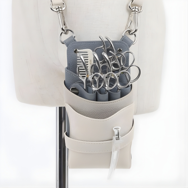 DEEDS シエーナ ブルーグレージュアイボリーMIX シボ素材