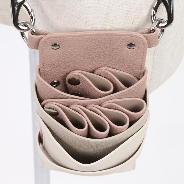 DEEDS シエーナ ピンクグレージュアイボリーMIX シボ素材