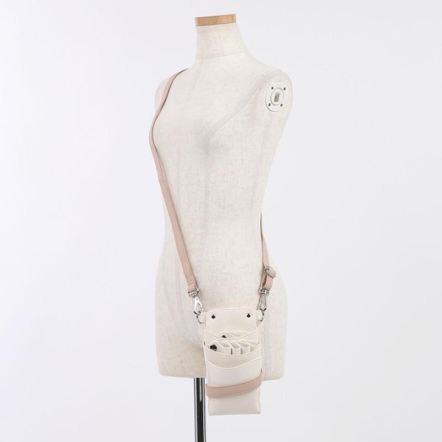 DEEDS シエーナ ホワイト×ピンク シボ素材