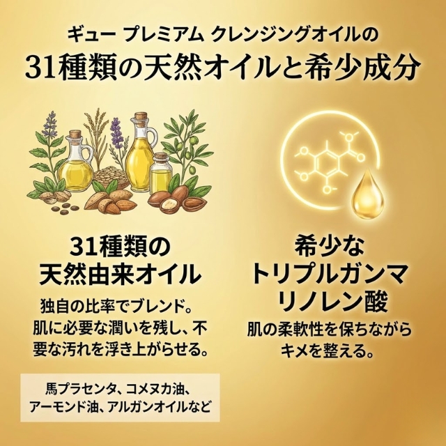 ギュー プレミアム クレンジングオイル 150ml