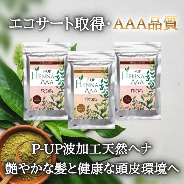 P-UP(ピーアップ) ヘナ AAA 100g