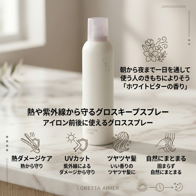 ロレッタエメ グロスキープスプレー 170g