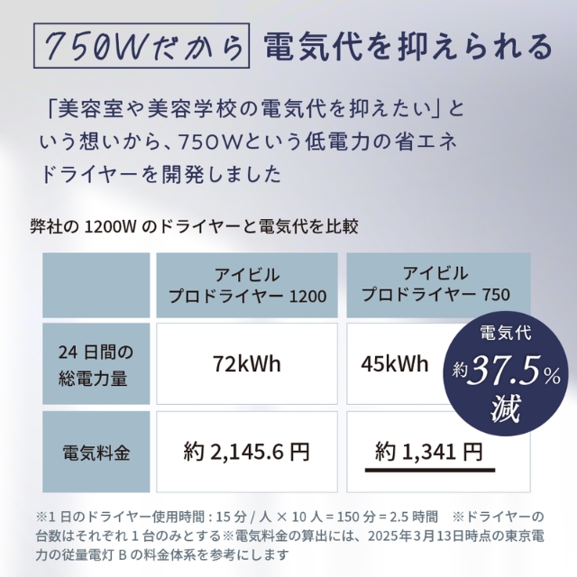アイビル プロドライヤー 750