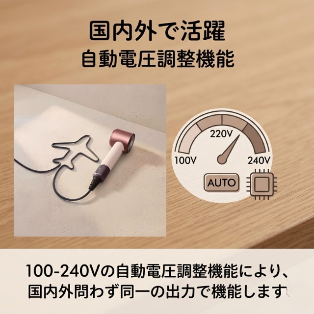 Dyson(ダイソン) Supersonic Travel ヘアドライヤー セラミックピンク HD19 VLP