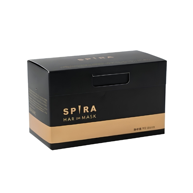 欲針フェイスマスク SPIRA ブラック 30枚