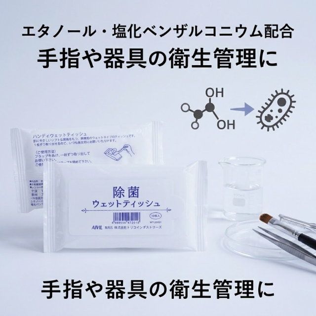 除菌ウェットティッシュ 10枚入
