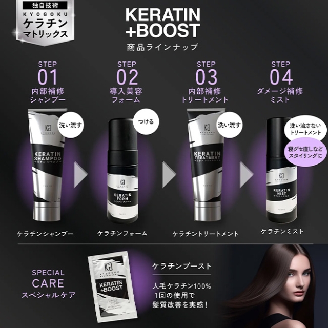 KYOGOKU ケラチンミスト 100ml**