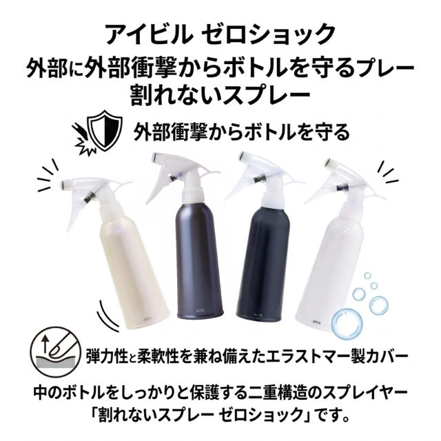アイビル 割れないスプレー ゼロショック