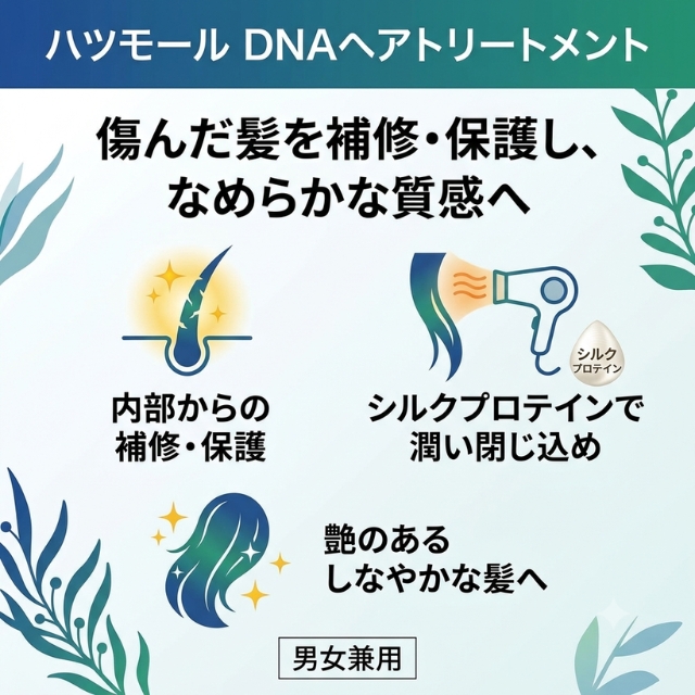 ハツモール DNAヘアトリートメント