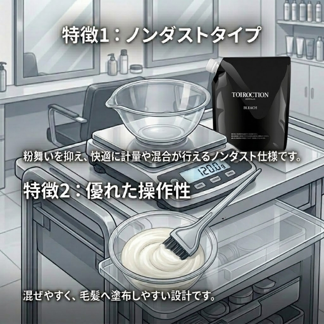 デミ トイロクション ブリーチ 500g