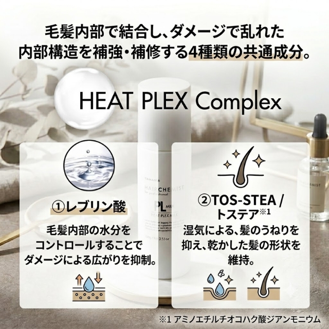 タマリス ヘアケミスト ヒートプレックスミルク
