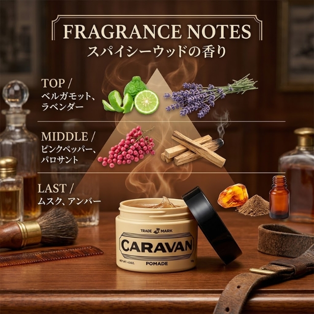 CARAVAN ポマード 130g