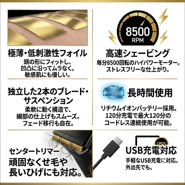 WAHL 5スター コードレス シニア サード エディション (ローンチ シェーバー付き)