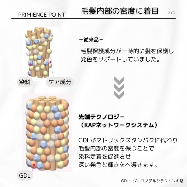 PRIMIENCE プリミエンス COLOR CREAM 1剤 80g