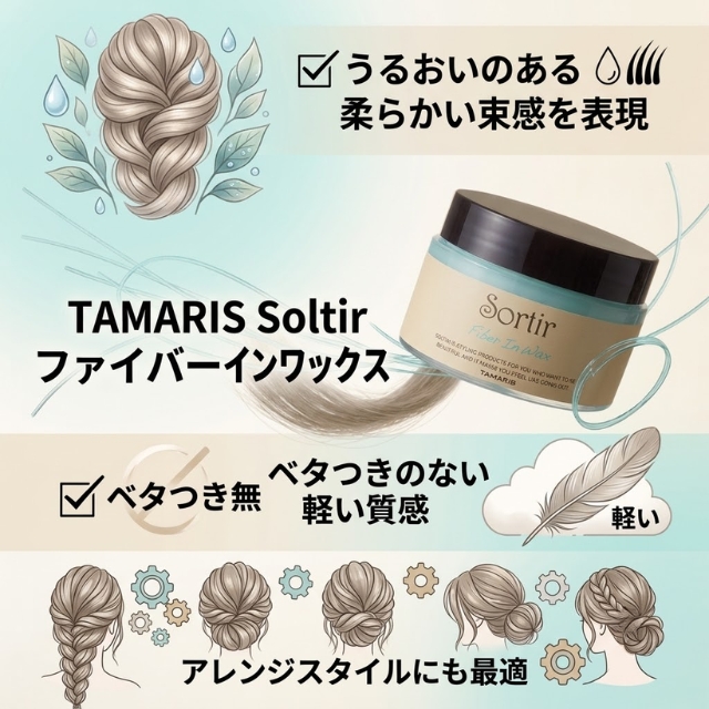 タマリス ソルティール ファイバーインワックス 110g