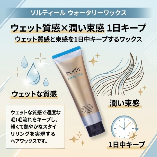 ソルティール ウォータリーワックス 80g