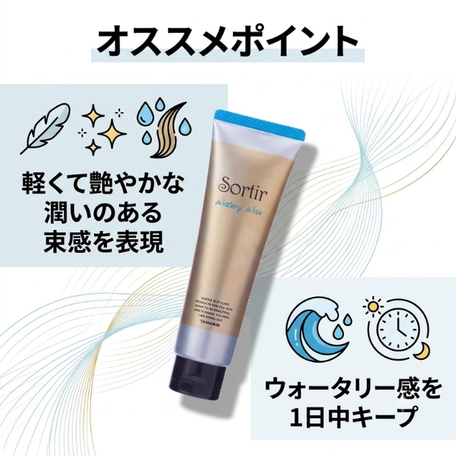 ソルティール ウォータリーワックス 80g