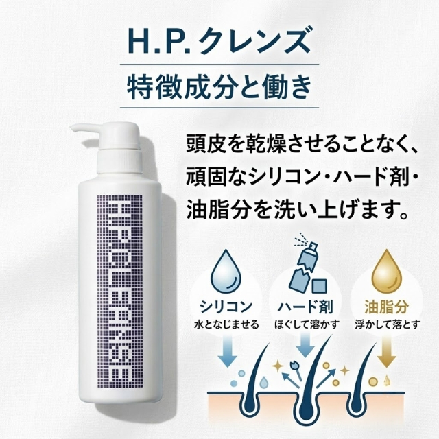 HP クレンズ ヘアーリムーバー**