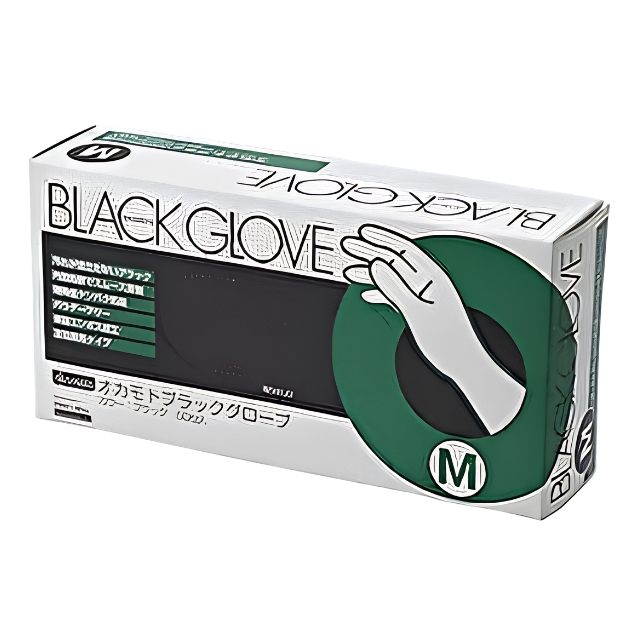 【特価】オカモトブラックグローブ M