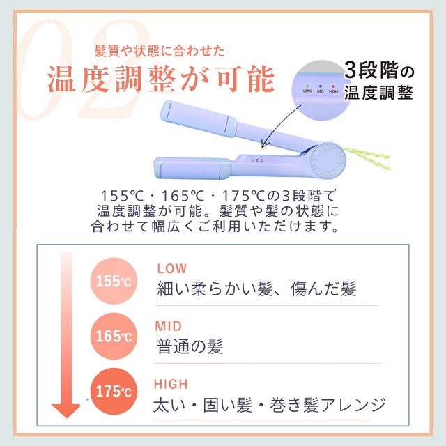 TAKE OUT マルチフラットヘアアイロン**