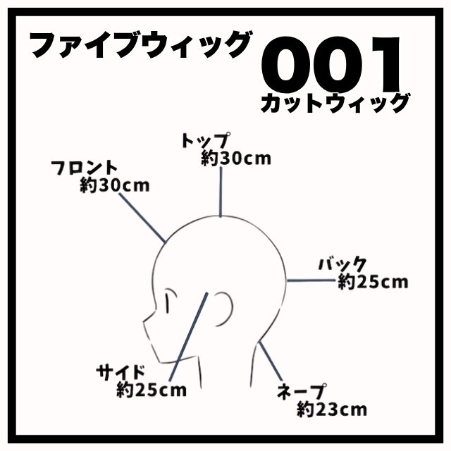 ファイブオリジナル ファイブウィッグ 001