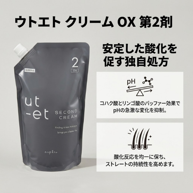 ウトエト クリーム OX 第2剤