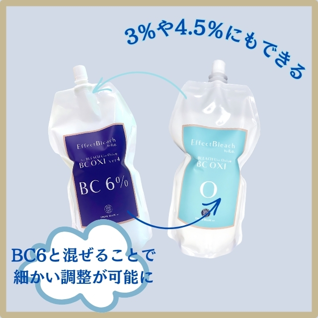 エフェクトブリーチ(EffectBleach) BC オキシ 0 1000ml