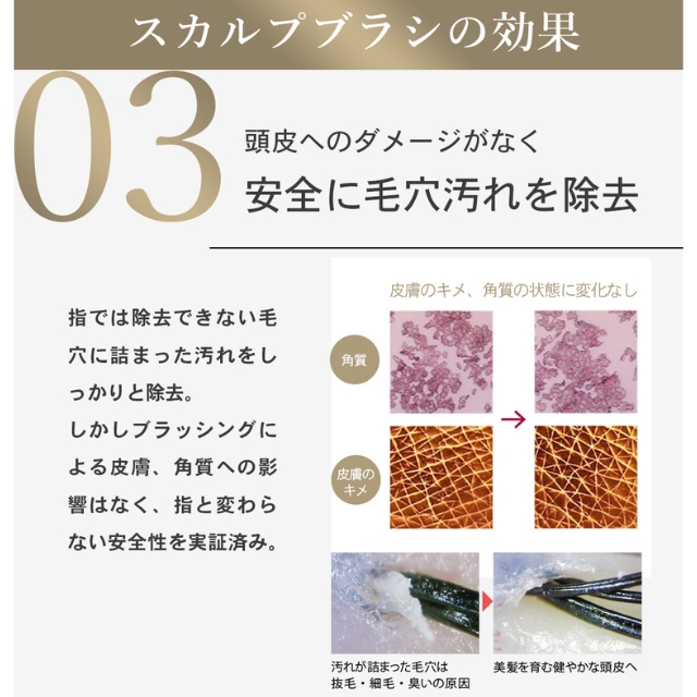 エスハートエス スカルプブラシ プリュス