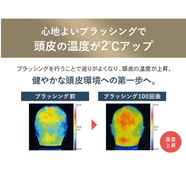 エスハートエス スカルプシャンプーブラシ ビジュリー