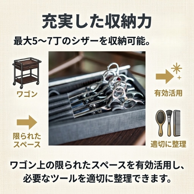 ポッケ シザートレー ワゴン用 置き型""
