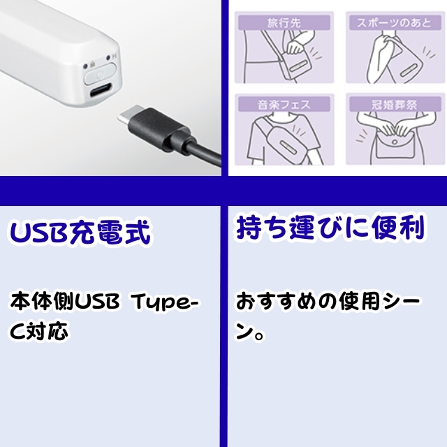 コイズミ コードレス前髪アイロン サンリオコラボ LEDミラーセット
