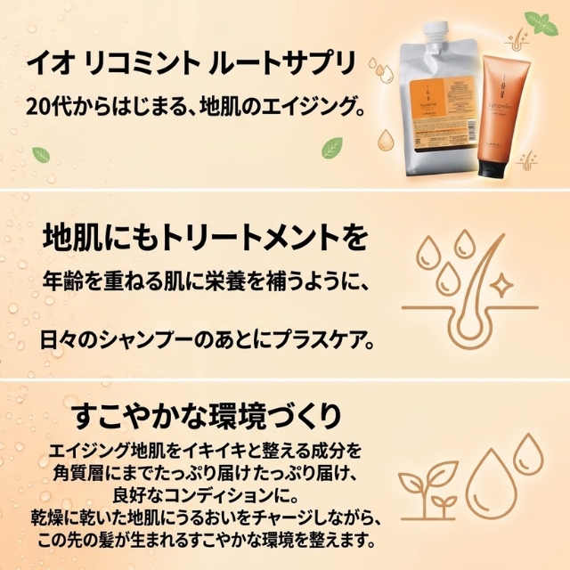 【特価】イオ リコミント ルートサプリ 4個セット