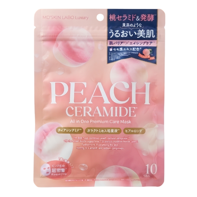 MD SKINLABO プレミアムケアマスク ピーチセラミド