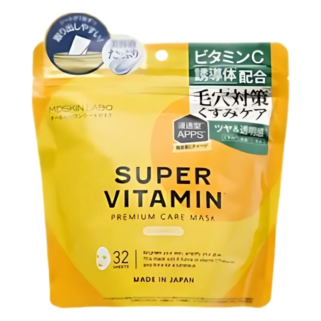スーパービタミン プレミアムケアマスク 32枚入
