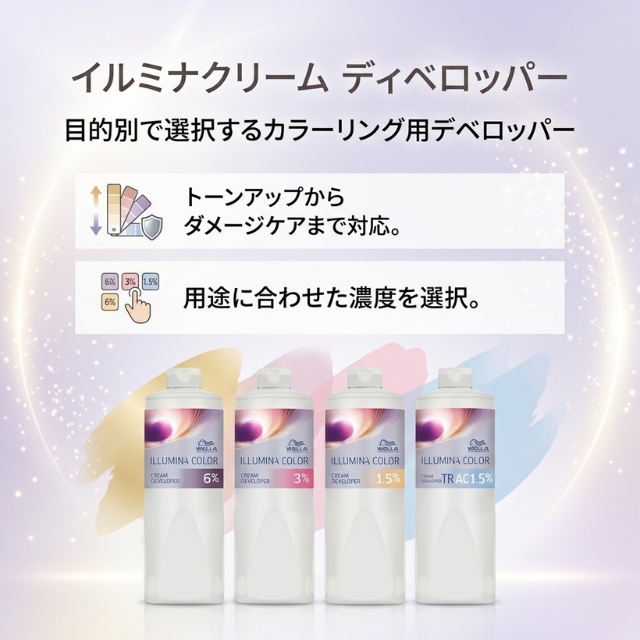 イルミナクリーム ディベロッパー 1000ml