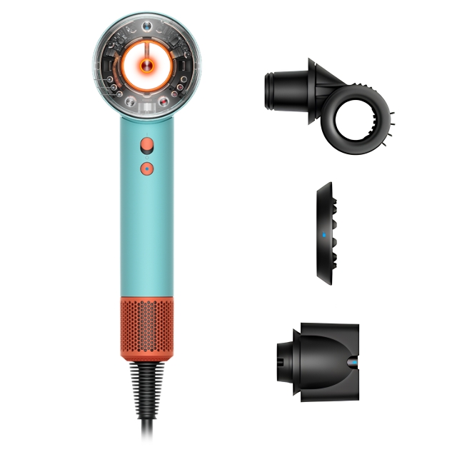 dyson スーパーソニック ニューラル シャイン ヘアドライヤー HD16CPATO セラミックパティーナ/トパーズ""