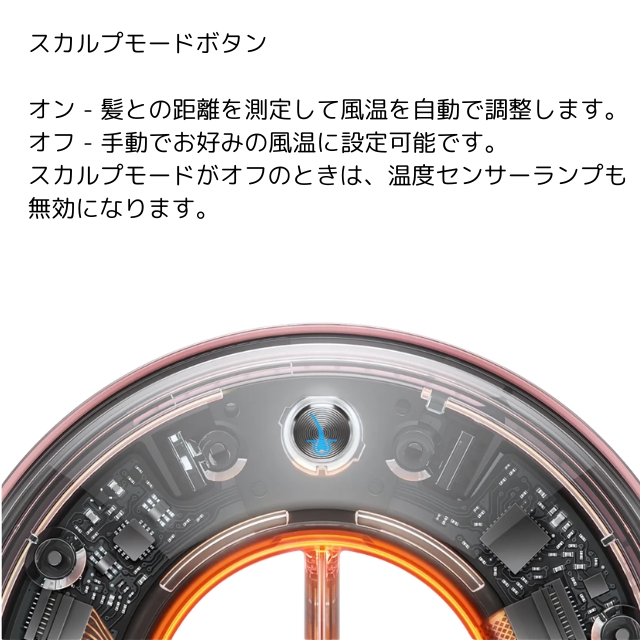 dyson スーパーソニック ニューラル シャイン ヘアドライヤー HD16CPATO セラミックパティーナ/トパーズ""