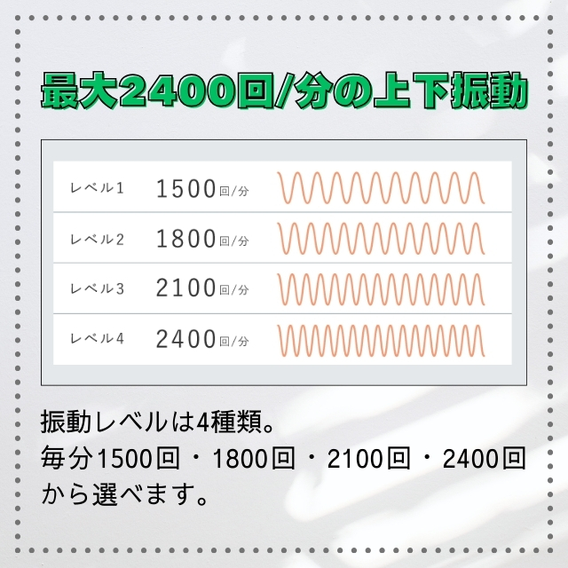 振動マッサージャー カラダダン AX-HJ245