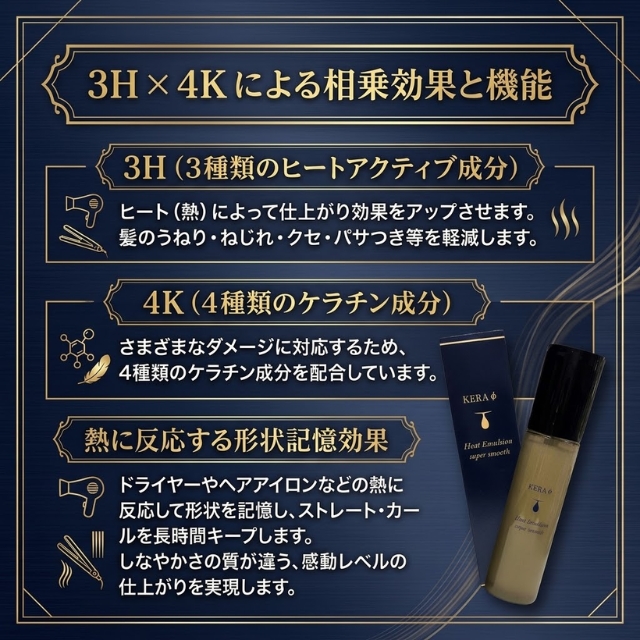 ケラ ファイ ヒートエマルジョン スーパースムース 300ml