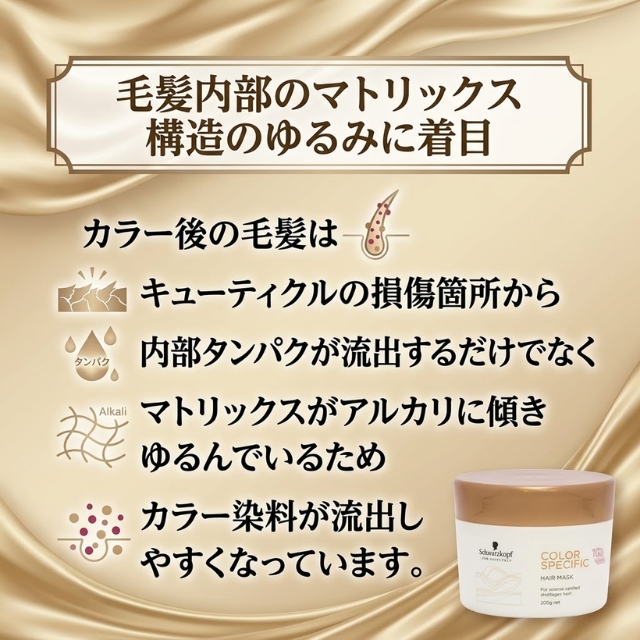 BCクア カラースペシフィークヘアマスク