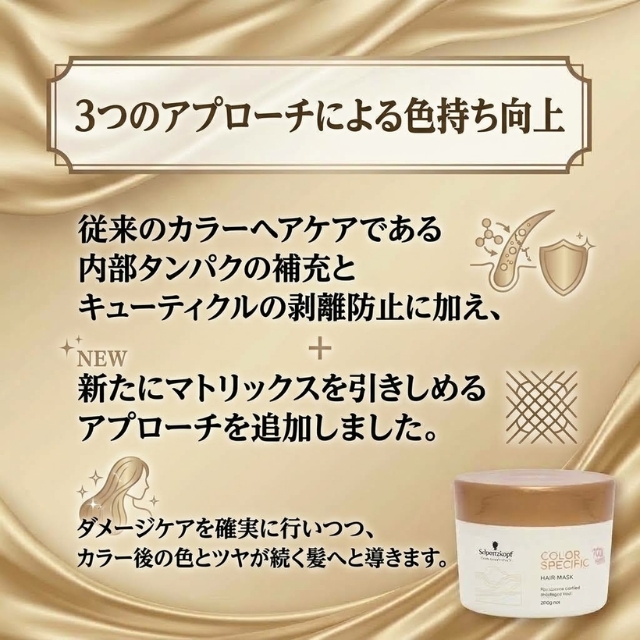 BCクア カラースペシフィークヘアマスク