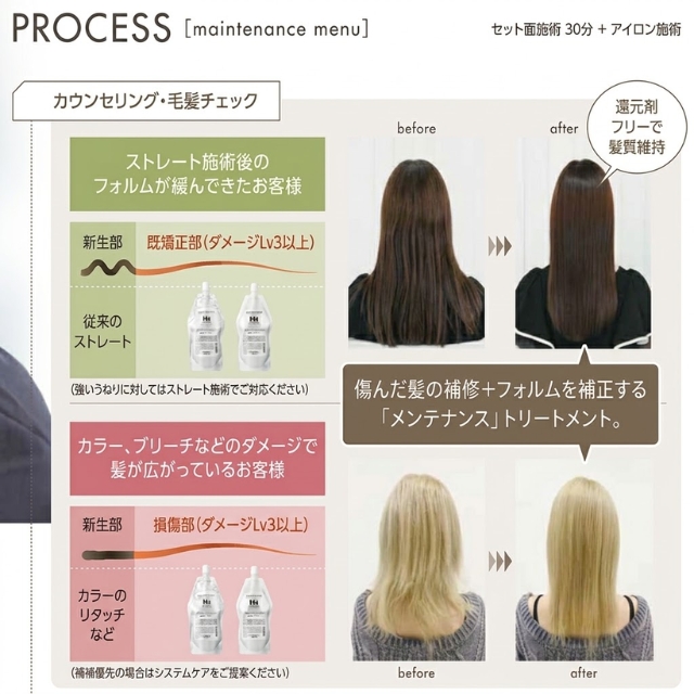 ヘアケミスト スリークキーパートリートメント
