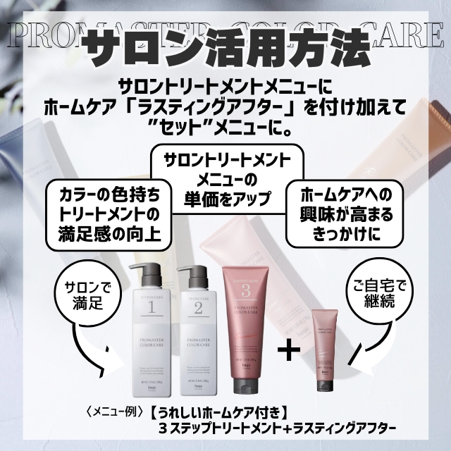 ホーユー プロマスター カラーケア ラスティングアフター 36g