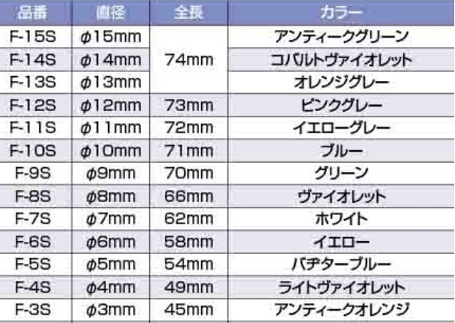 ニューエバー F型ロッド ショートサイズ