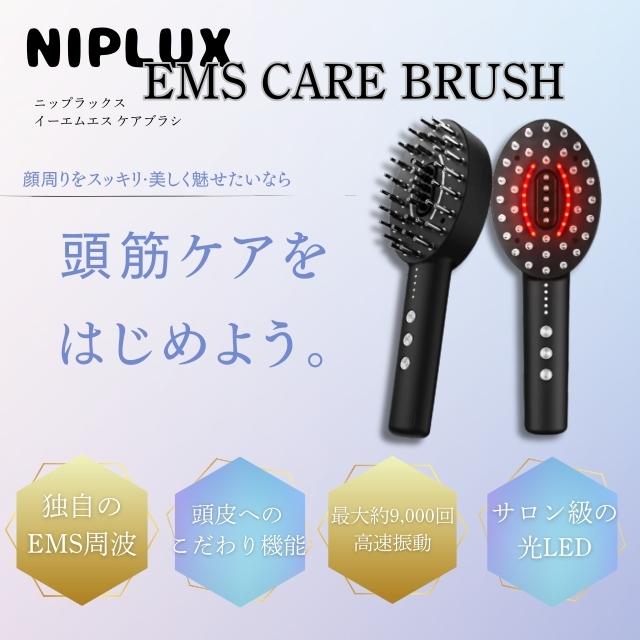 NIPLUX(ニップラックス) EMS CARE BRUSH NP-ECB24BK