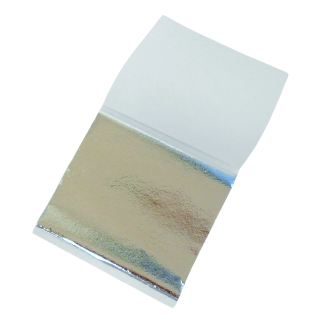 髪かざり1526 銀箔フェイクシート 5枚入