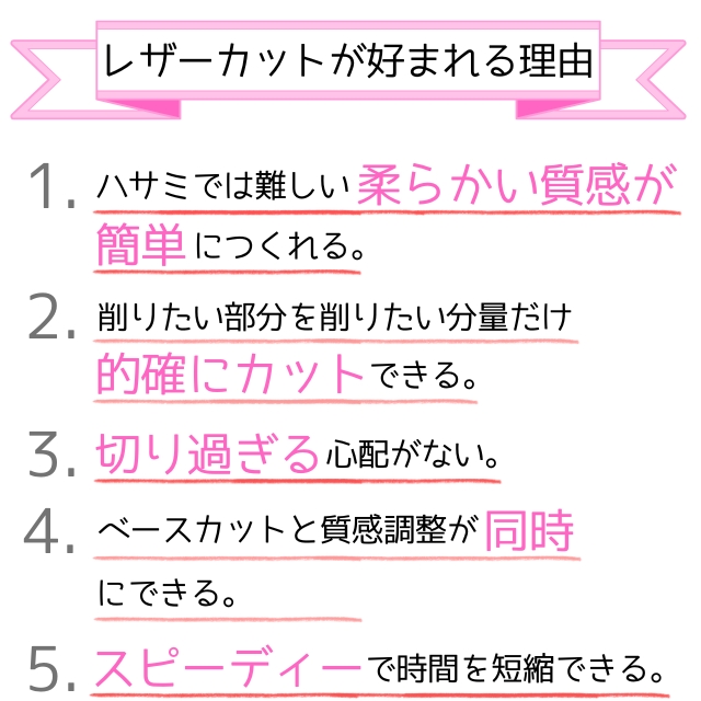 フェザー スタイリングレザー