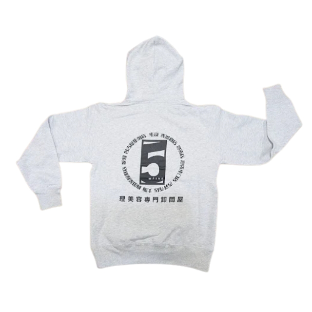 ファイブオリジナル ファイブ プルオーバーパーカー アッシュ