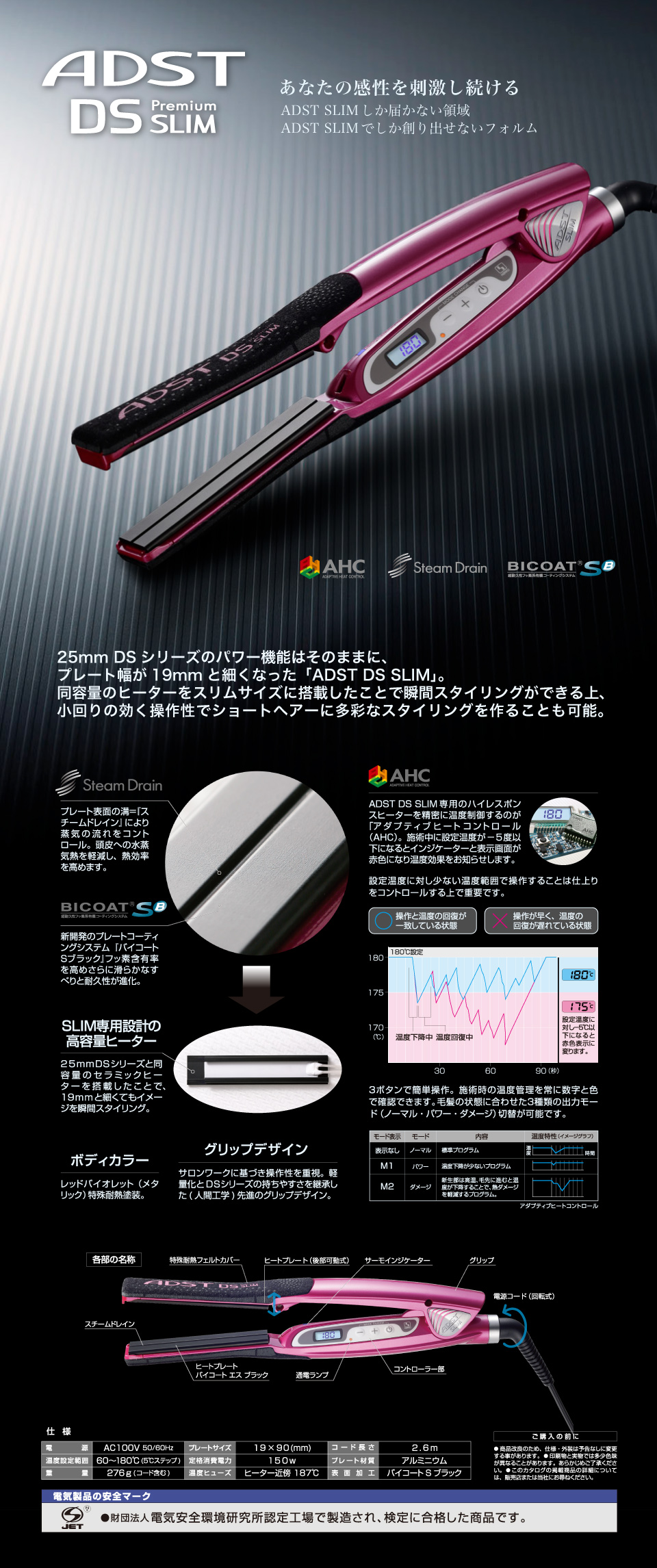 アドスト プレミアム DS SLIM | 理美容電気ツール | FIVE WEB STORE | 理美容卸問屋・業務用美容商材の通販